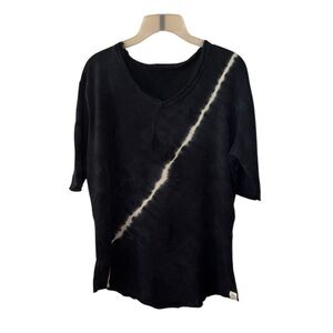 Men’s One Golden Thread Black & White Tie Dye T Shirt